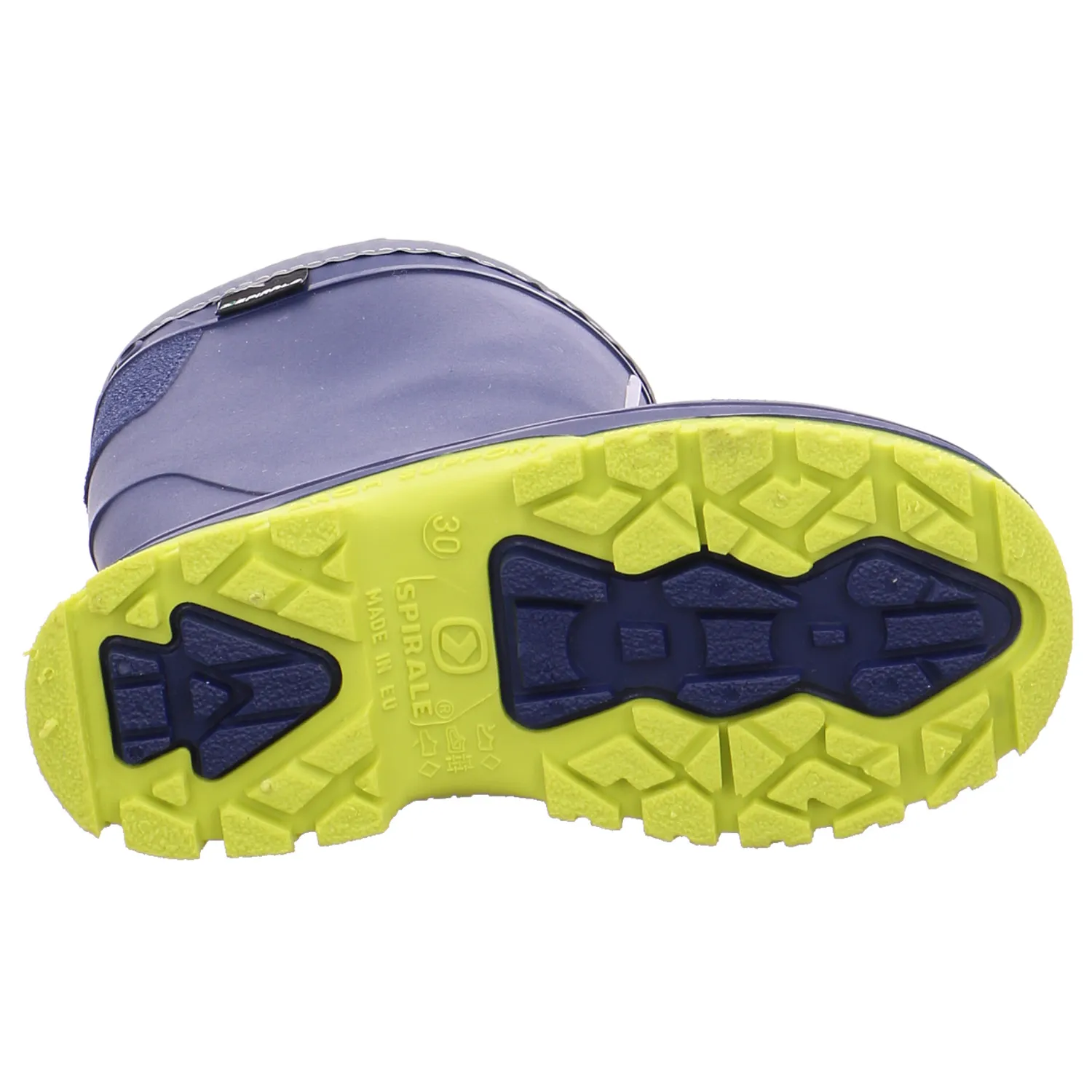 SPIRALE Kinder-Gummistiefel Warmfutter Blau Synthetik SPIRALE Kinder-Gummistiefel Warmfutter Blau Synthetik