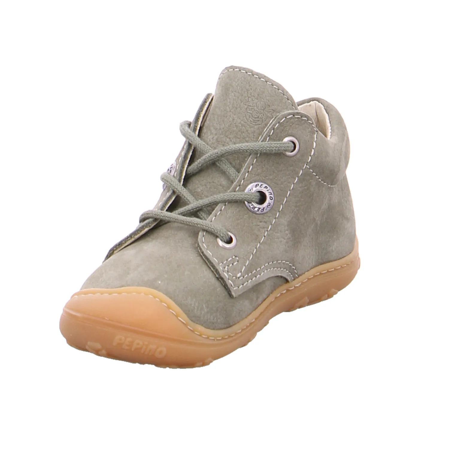 PEPINO Bottine Lauflernschuh Pastelgrün Leder PEPINO Bottine Lauflernschuh Pastelgrün Leder