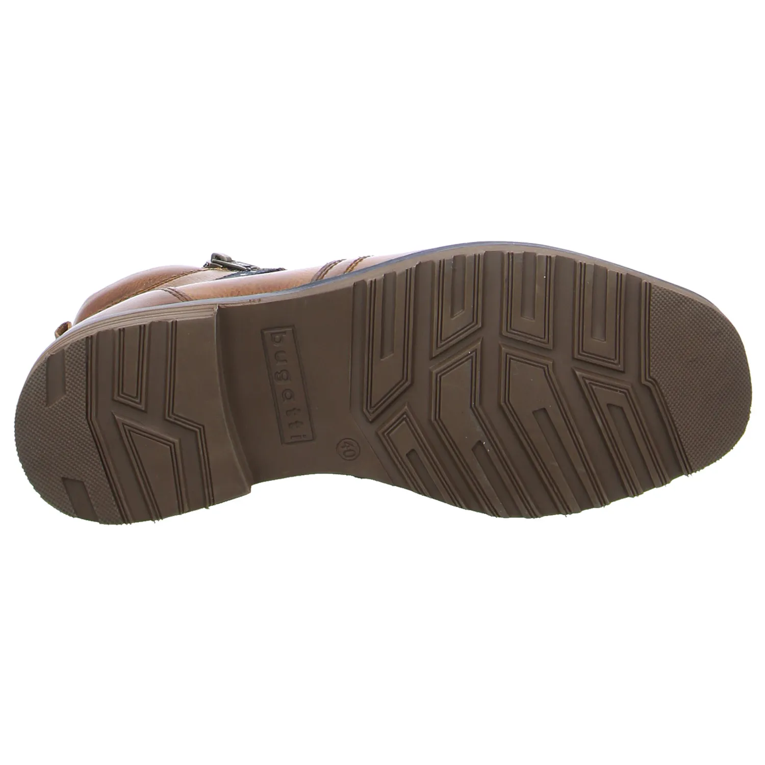 BUGATTI SHOES Western Cognac Lederimitat BUGATTI SHOES Western Cognac Lederimitat