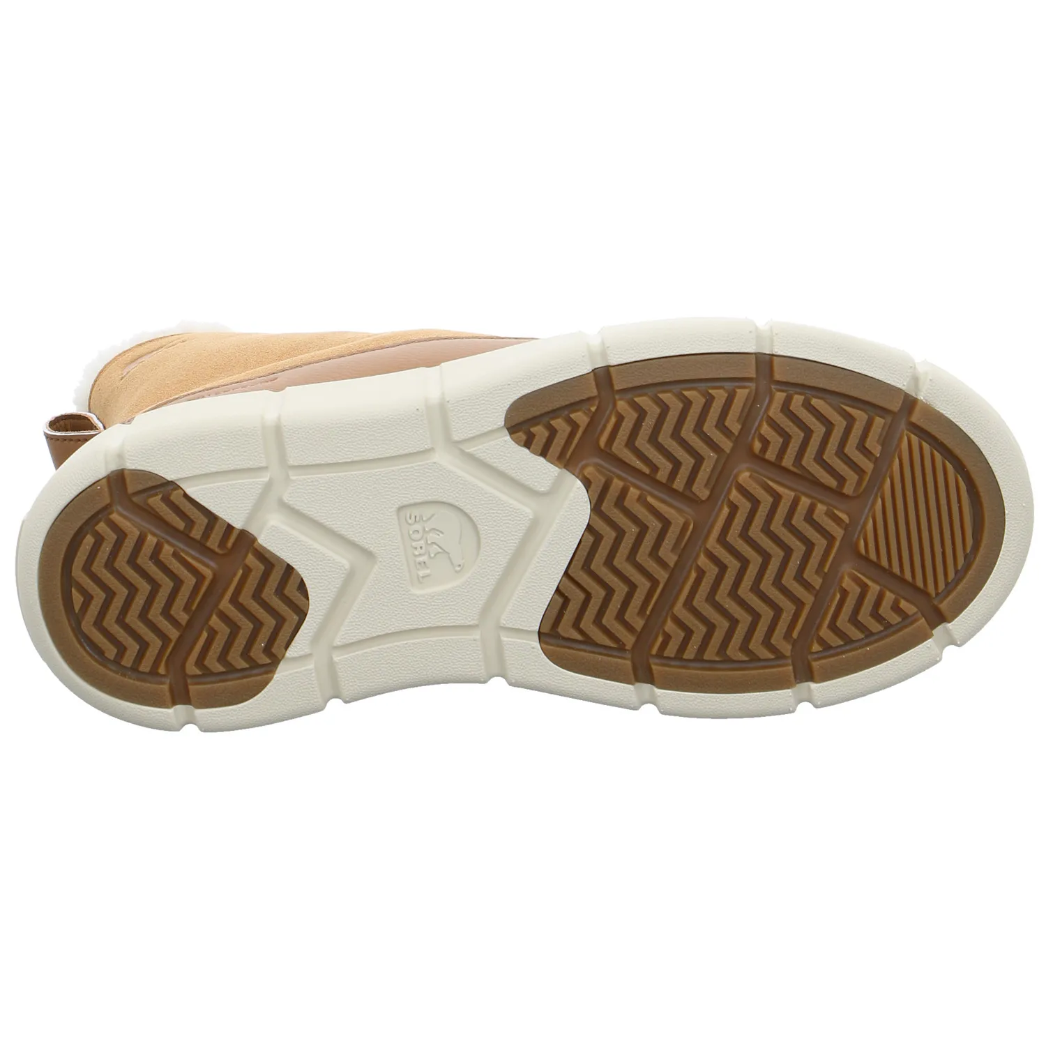 SOREL Schneestiefel Mädchen-Winter-Bottine Cognac Leder SOREL Schneestiefel Mädchen-Winter-Bottine Cognac Leder