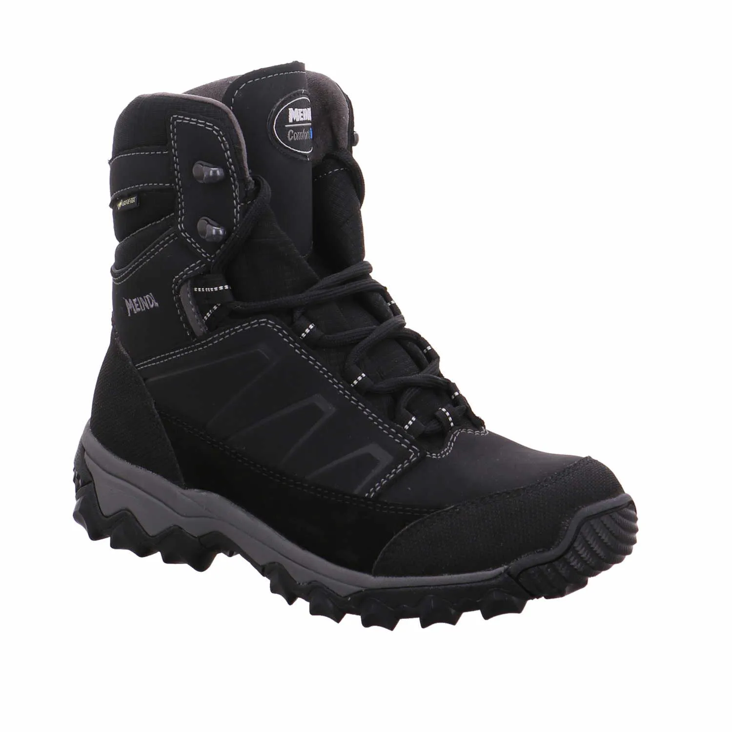 MEINDL mit Gore-Tex Snowboots Damen Schwarz Synthetik 