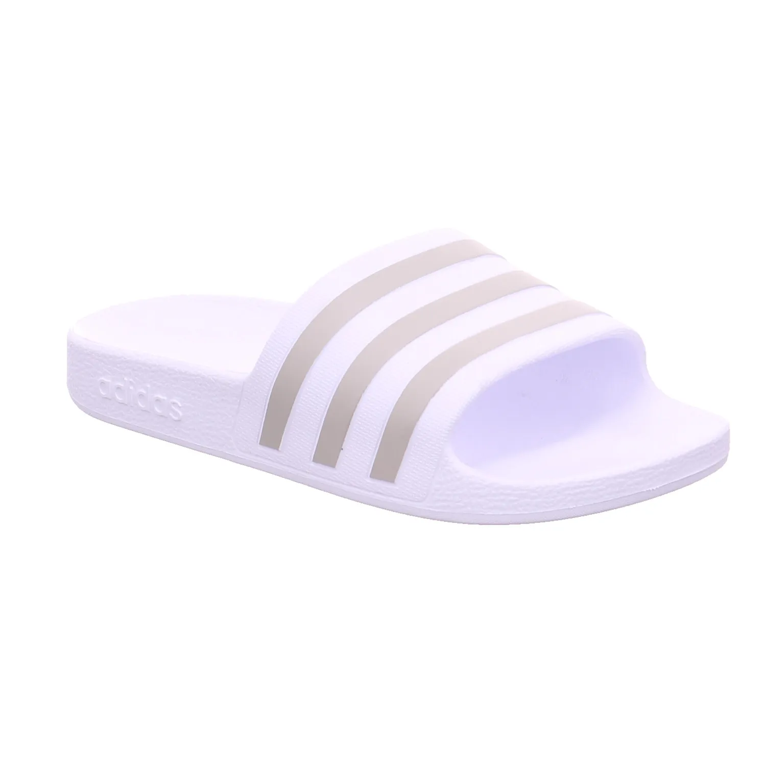 ADIDAS ADILETTE AQUA Badeschuhe unisex Weiss Synthetik ADIDAS ADILETTE AQUA Badeschuhe unisex Weiss Synthetik