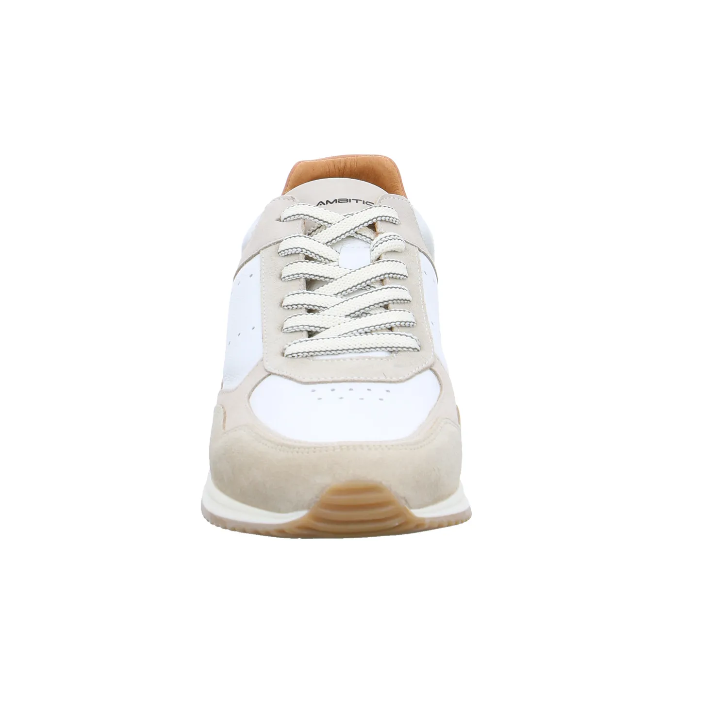 AMBITIOUS Halbschuhe Sneaker Weiss Leder AMBITIOUS Halbschuhe Sneaker Weiss Leder