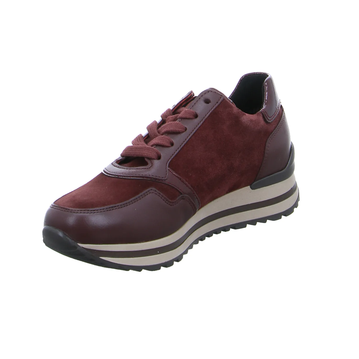 GABOR Comfort-Schnürer Bordeau Leder GABOR Comfort-Schnürer Bordeau Leder
