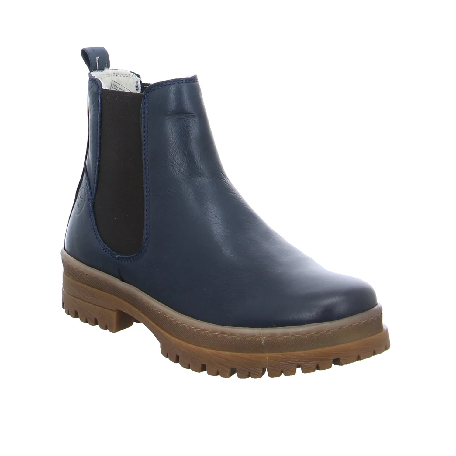 SCHUHENGEL Boot Blau Leder 