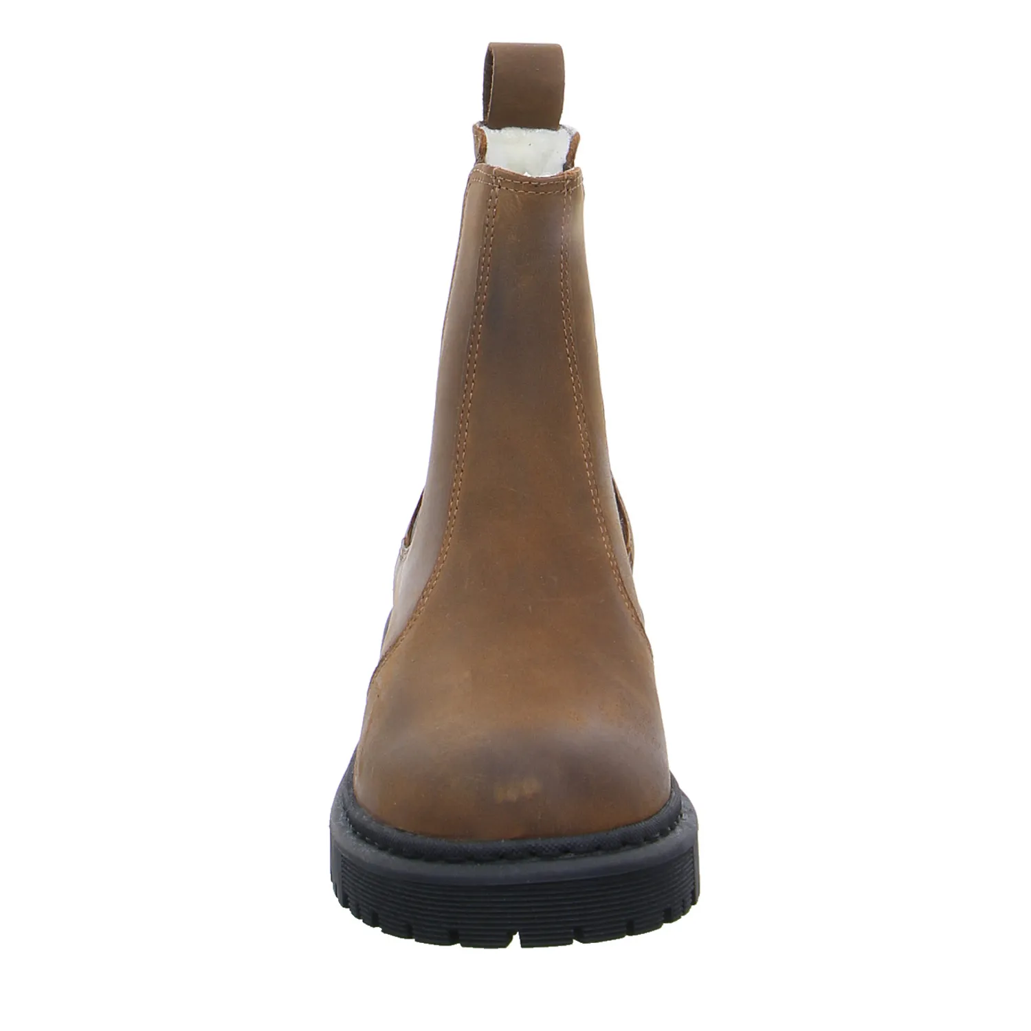 SCHUHENGEL mit Wollfutter Boot Braun Leder 