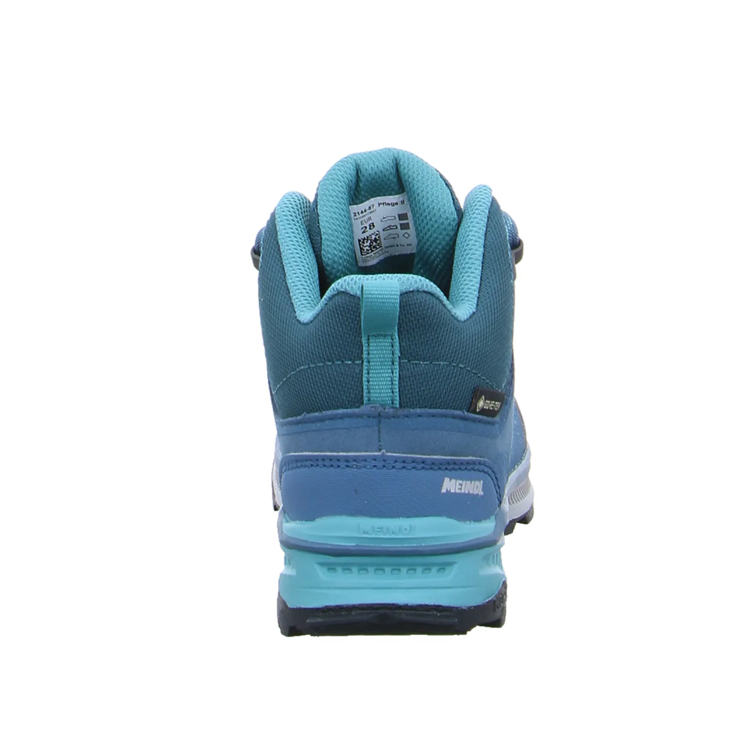 MEINDL mit Gore Tex Kinder-Wanderschuhe Blau Lederimitat MEINDL mit Gore Tex Kinder-Wanderschuhe Blau Lederimitat
