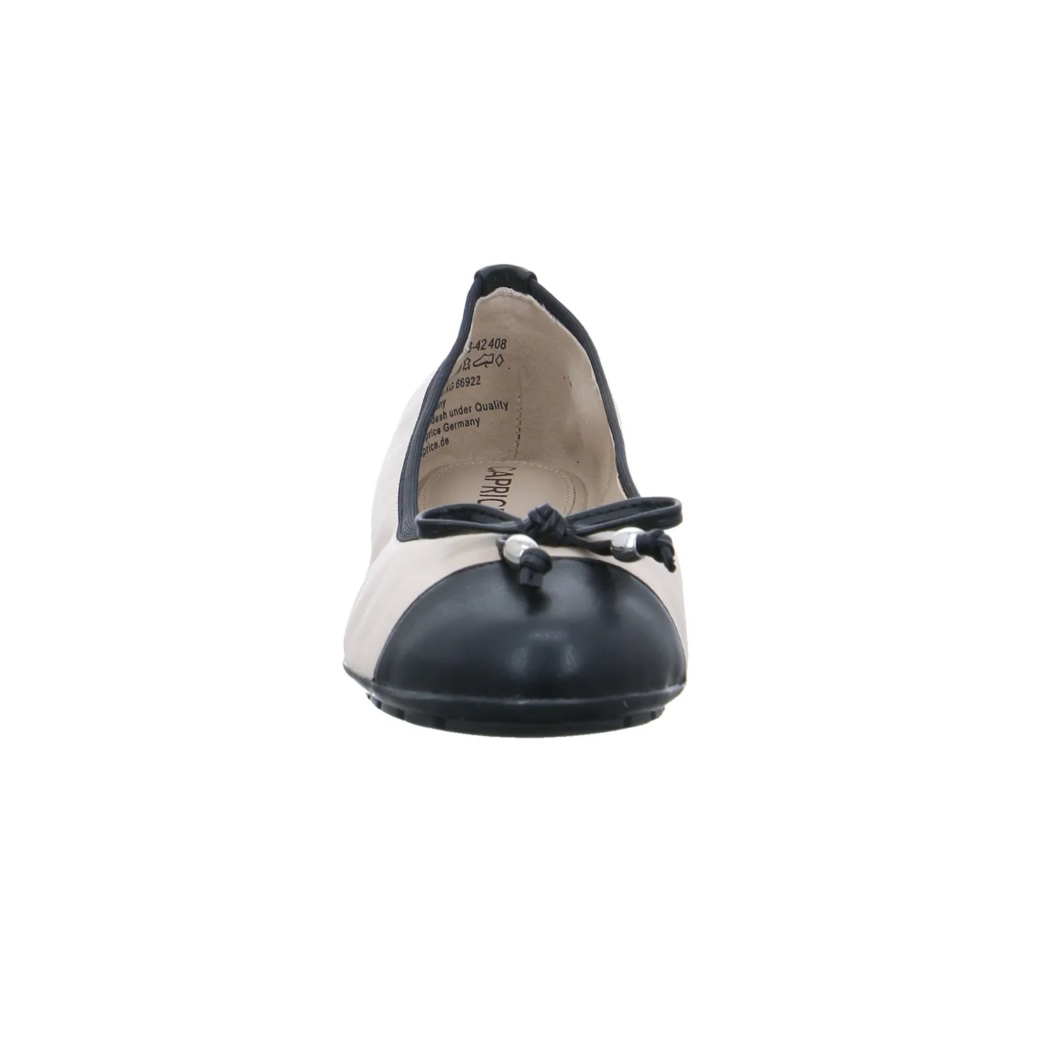 CAPRICE "Super leicht" Ballerina Beige Leder CAPRICE "Super leicht" Ballerina Beige Leder