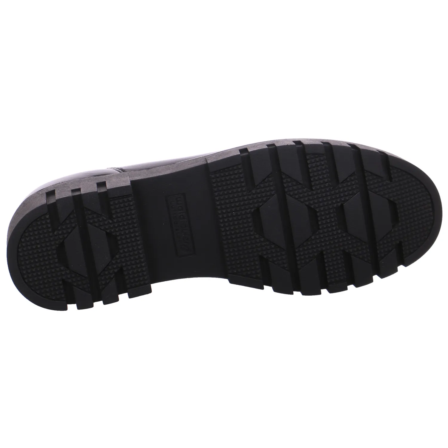 WALDLÄUFER mit Wechselfussbett Comfort-Slipper Schwarz Leder 