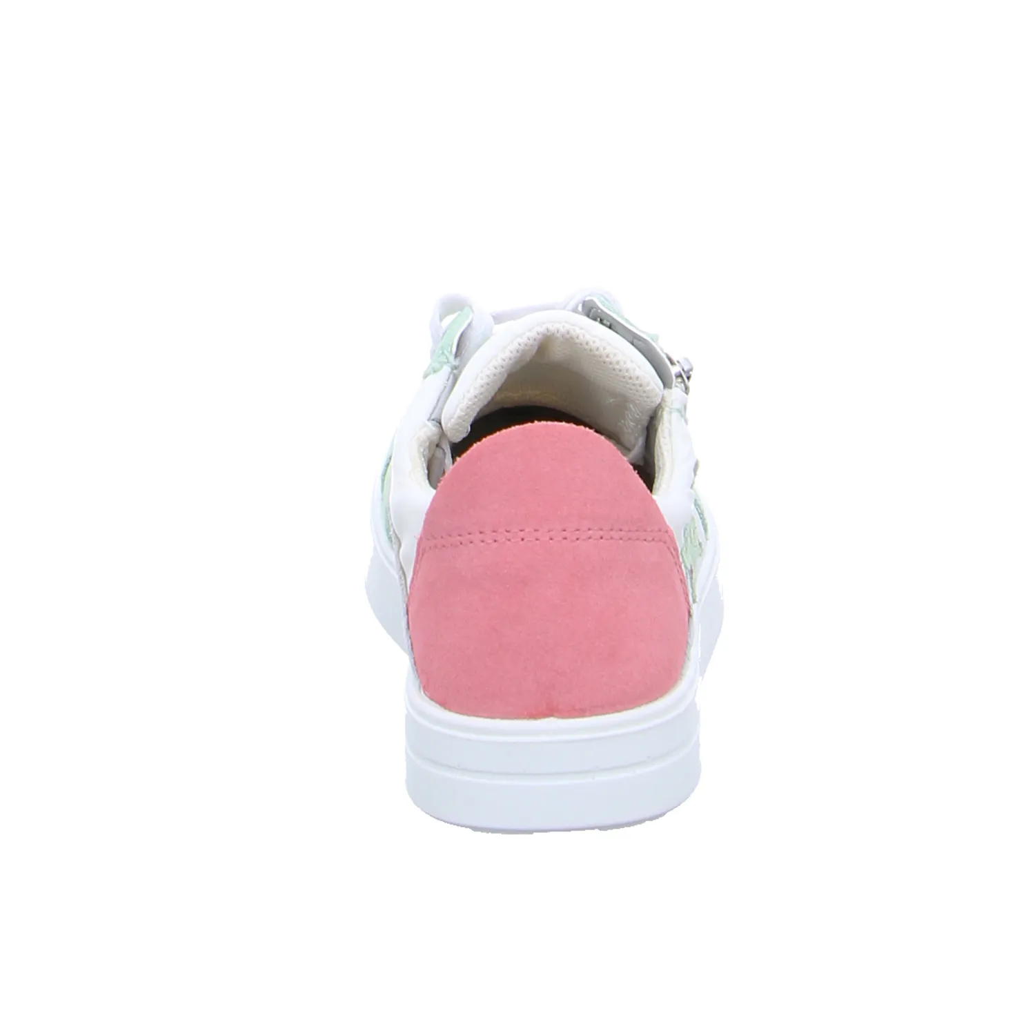 SUPERFIT Sneaker Mädchen-Halbschuh Binder Weiss Leder 