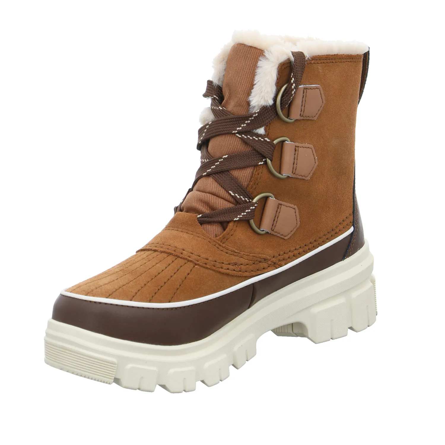SOREL wasserdicht Snowboot Cognac Leder SOREL wasserdicht Snowboot Cognac Leder