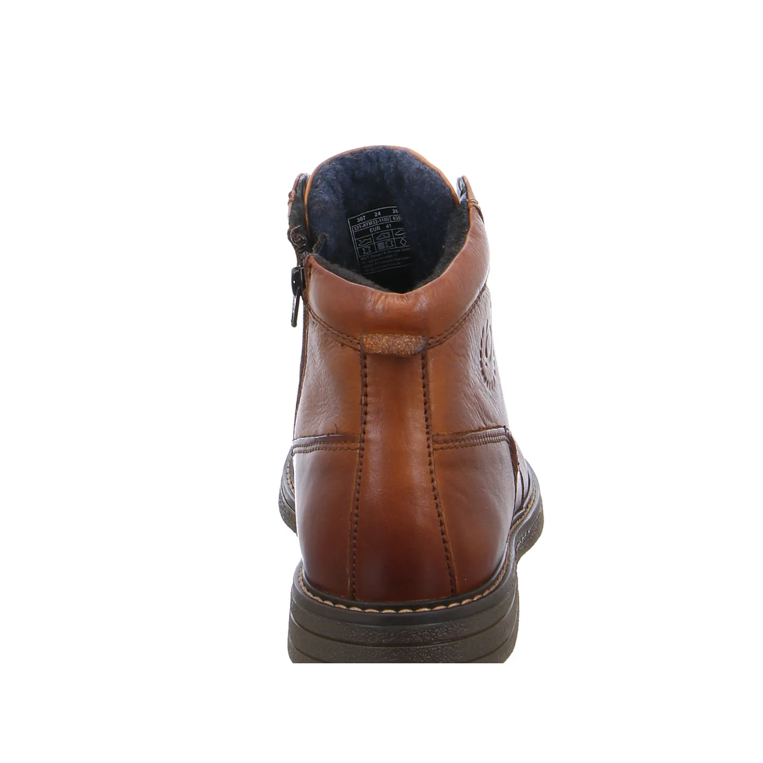 BUGATTI SHOES Winter-Boots Cognac Leder BUGATTI SHOES Winter-Boots Cognac Leder