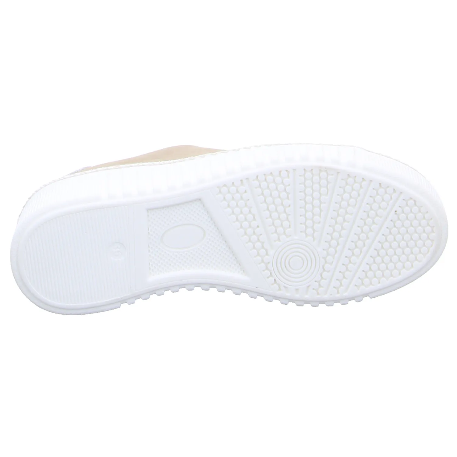 SCHUHENGEL mit Wechselfussbett Sneaker Beige Leder SCHUHENGEL mit Wechselfussbett Sneaker Beige Leder