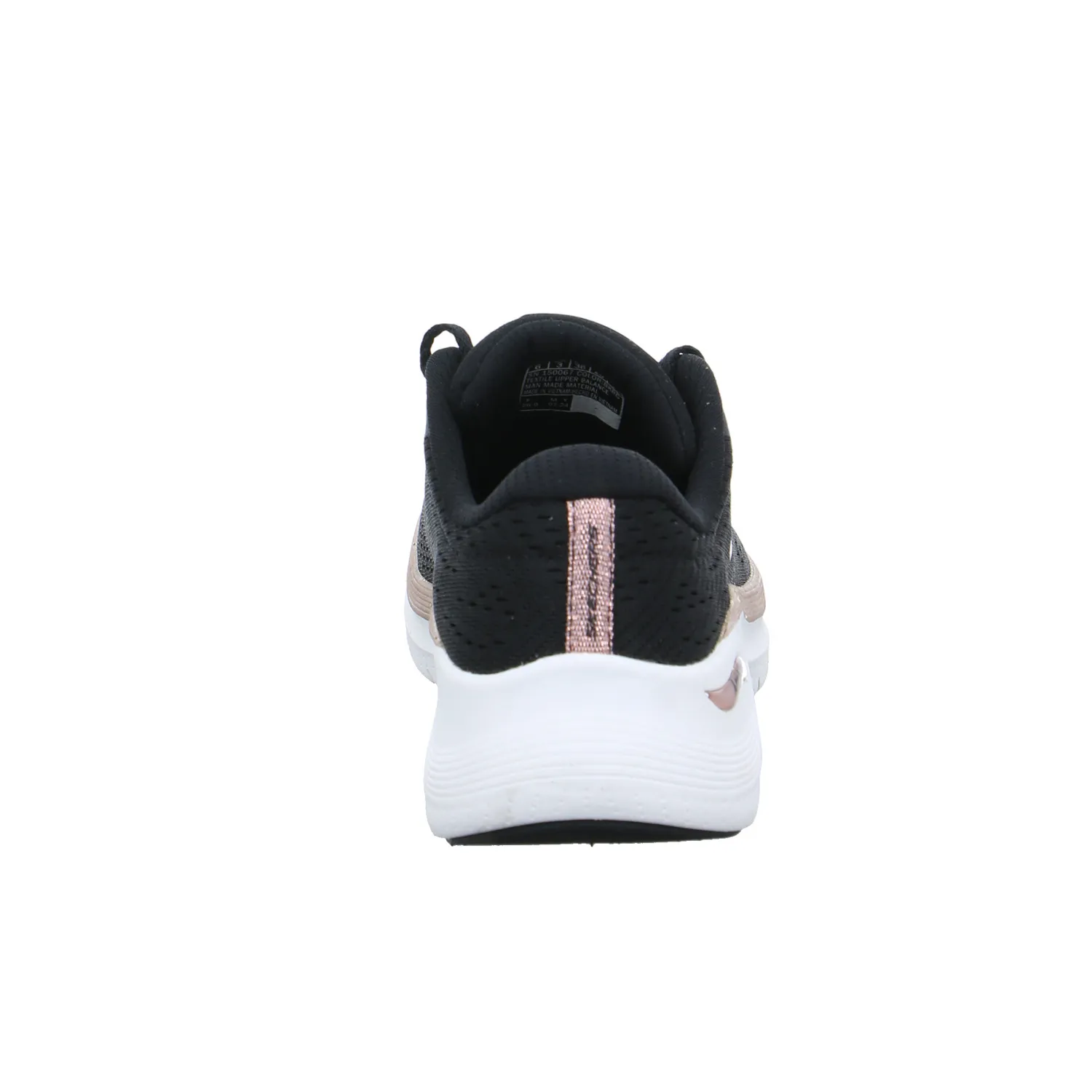 SKECHERS mit Wechselfussbett Sneaker Schwarz Textil SKECHERS mit Wechselfussbett Sneaker Schwarz Textil
