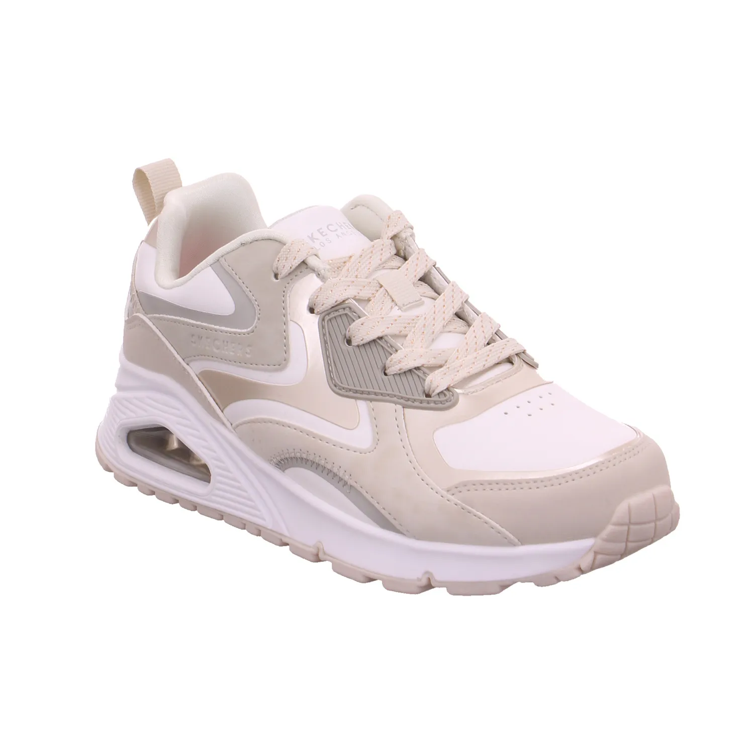 SKECHERS Sneaker Mädchen-Halbschuh Binder Offwhite Lederimitat SKECHERS Sneaker Mädchen-Halbschuh Binder Offwhite Lederimitat