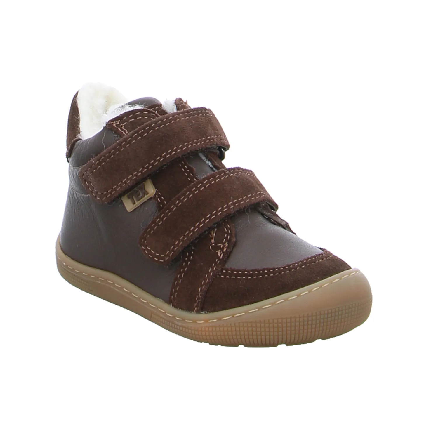 KOEL Barfussschuh Kleinkinder-Winter-Bottine Braun Leder KOEL Barfussschuh Kleinkinder-Winter-Bottine Braun Leder