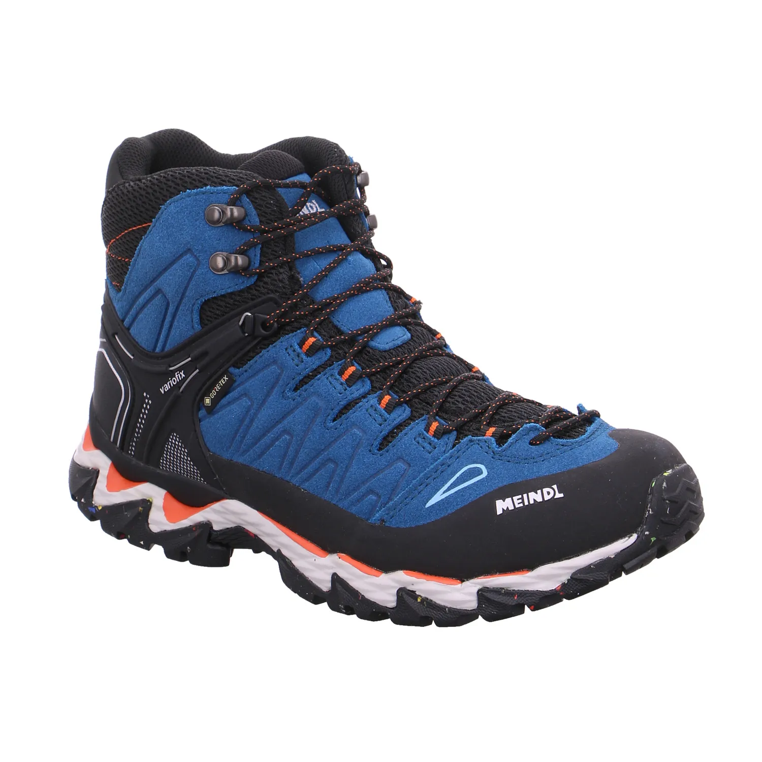 MEINDL Gore-Tex Trekkingschuhe Blau Leder MEINDL Gore-Tex Trekkingschuhe Blau Leder