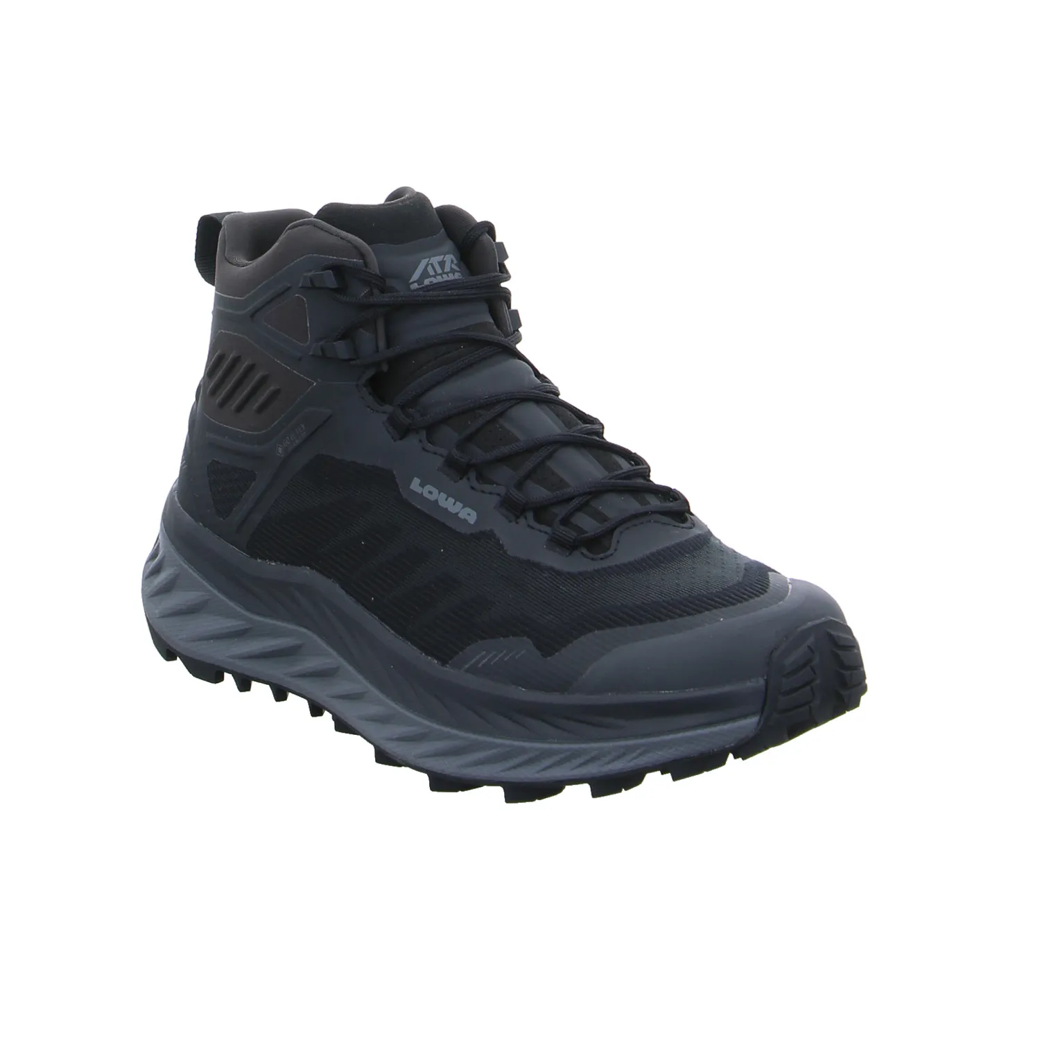 LOWA Walking + Outdoor Schwarz Recycelte Materialien LOWA Walking + Outdoor Schwarz Recycelte Materialien