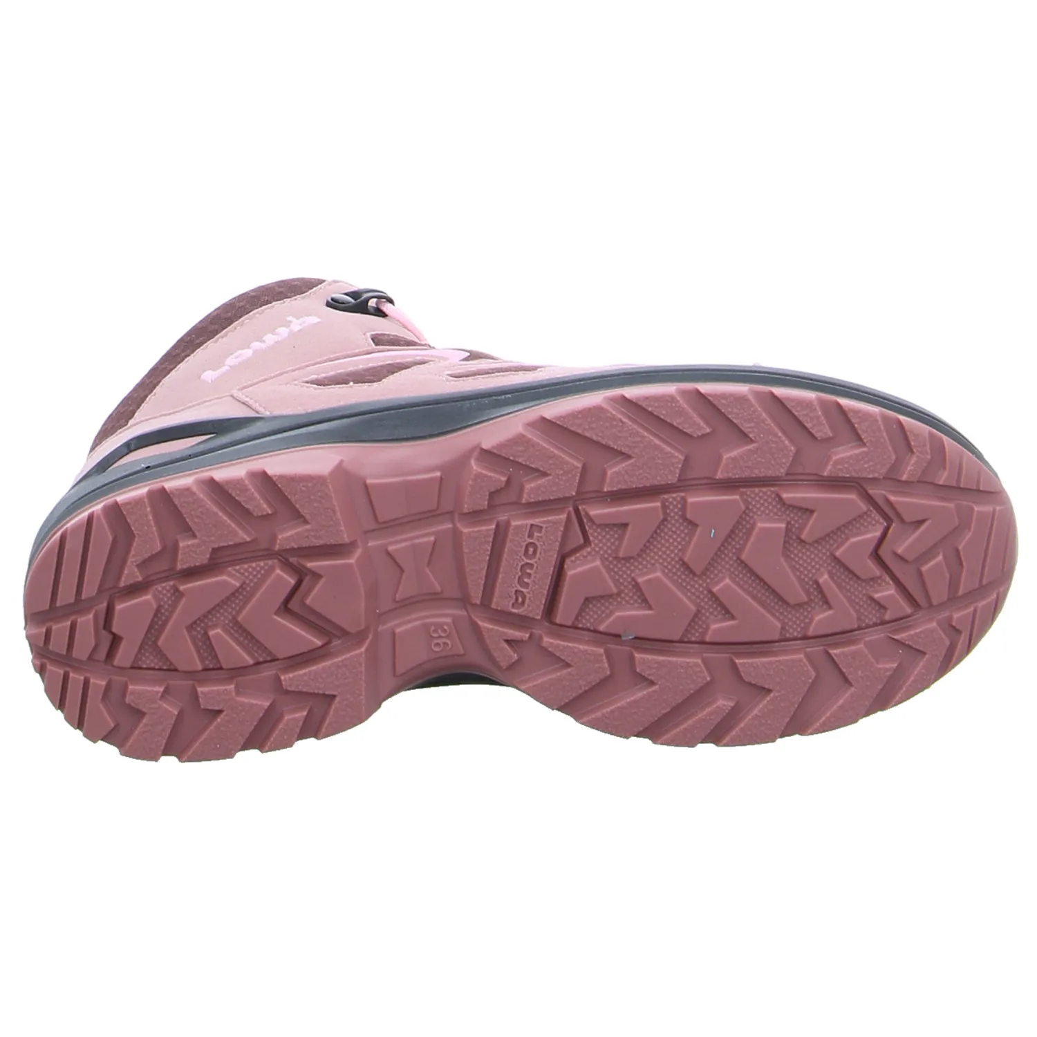 LOWA Kinder-Wanderschuhe Rosa Leder 