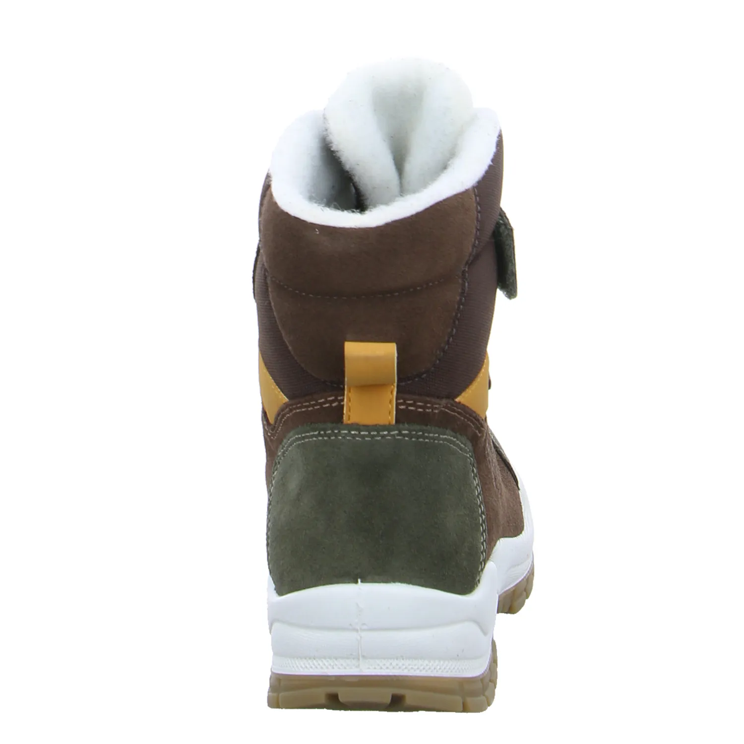 PRIMIGI Winter Boot Jungen-Winter-Bottine Braun Leder PRIMIGI Winter Boot Jungen-Winter-Bottine Braun Leder