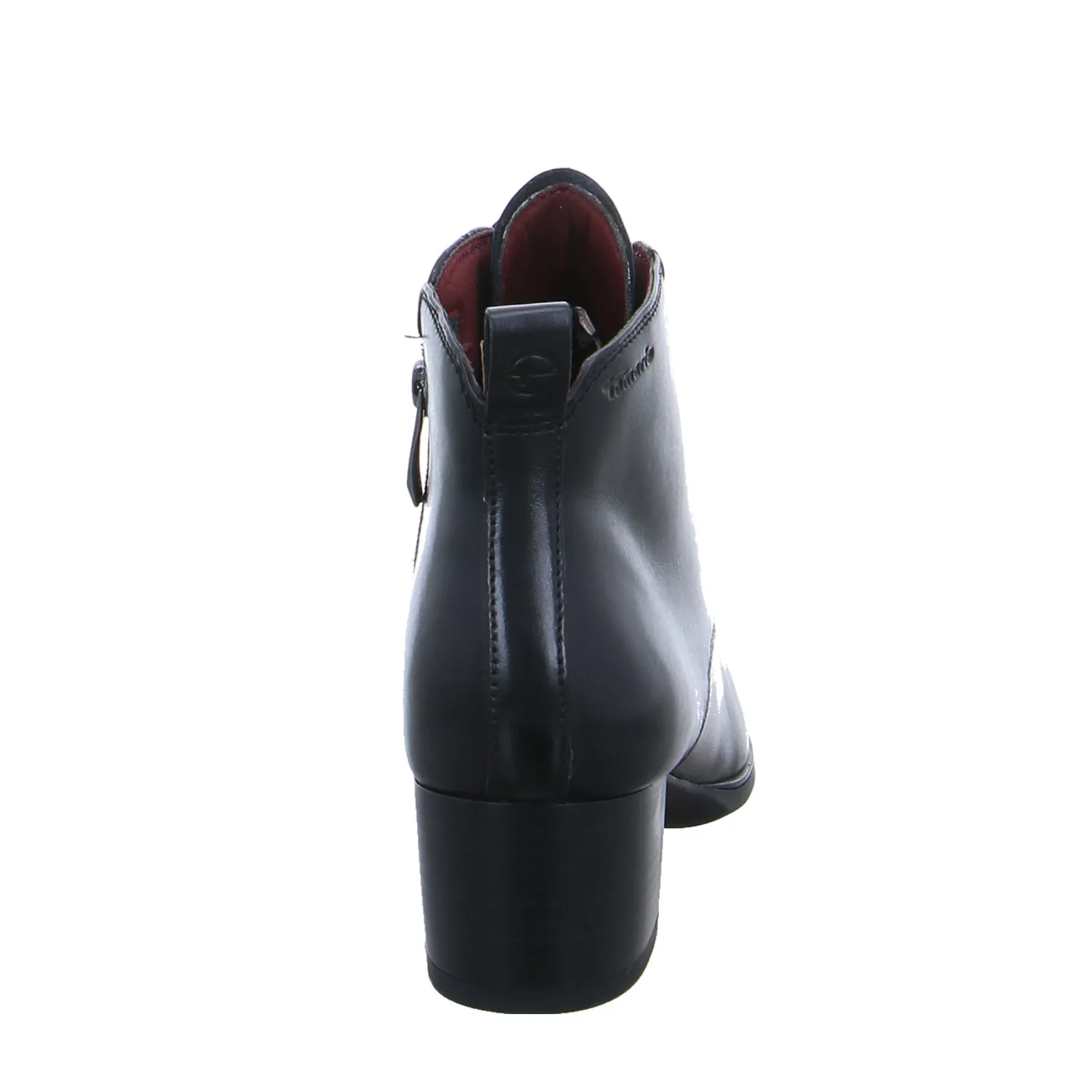 TAMARIS Stiefelette Schwarz Leder 