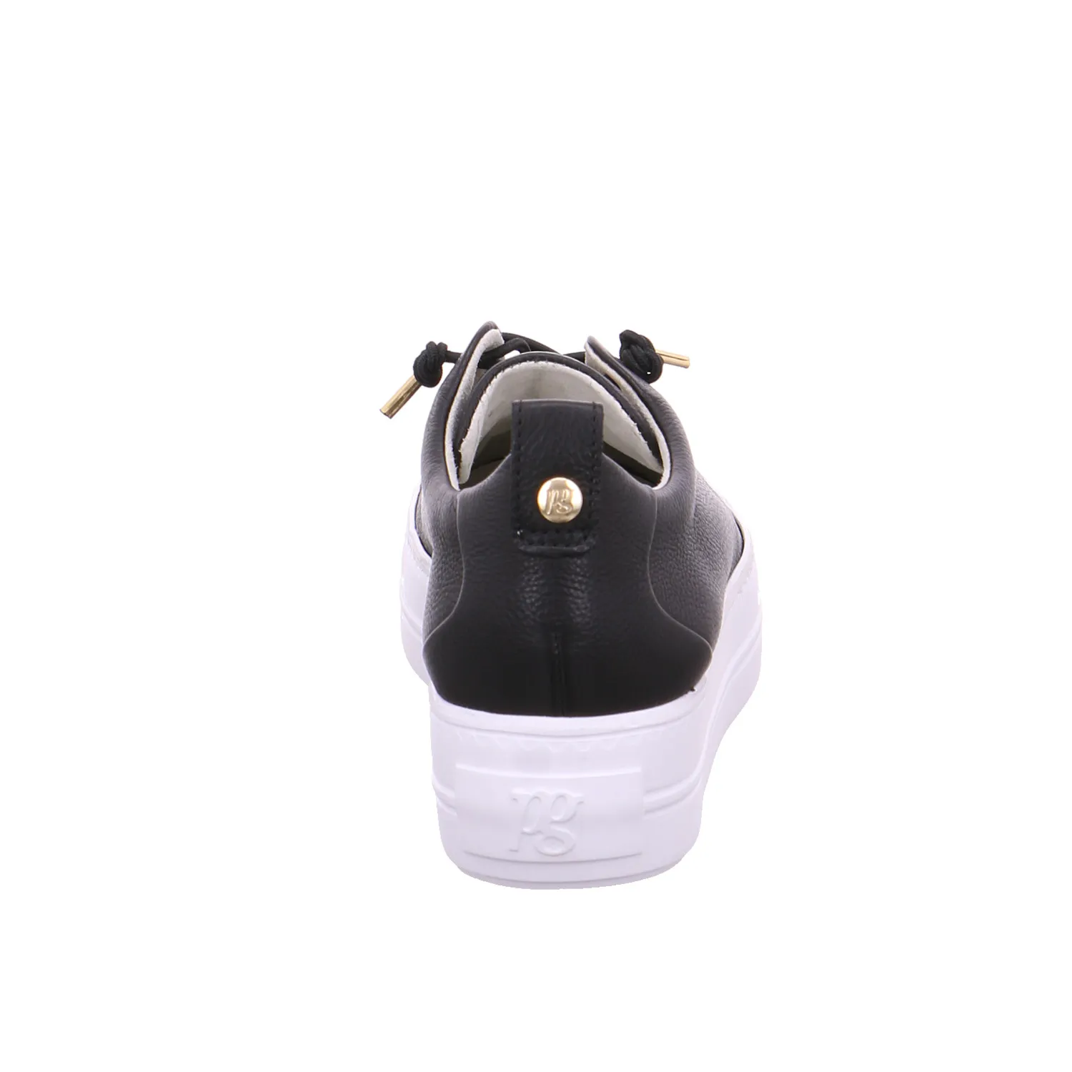 PAUL GREEN Sneaker Schwarz Leder 