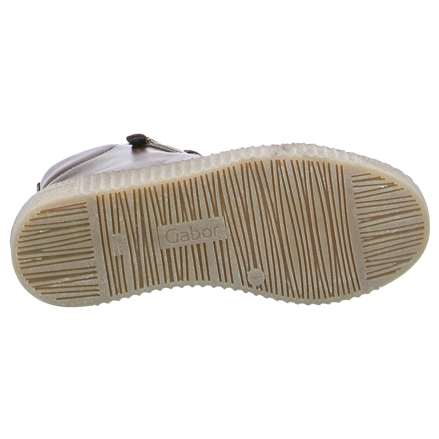GABOR Mid Cut Sneaker Braun Leder GABOR Mid Cut Sneaker Braun Leder