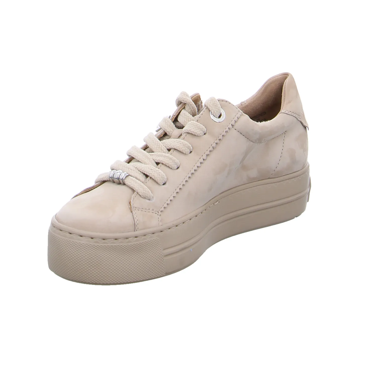 PAUL GREEN Sneaker Beige Leder 