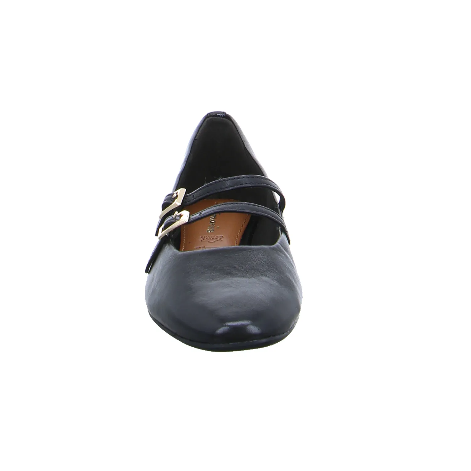 TAMARIS Ballerina Schwarz Leder 
