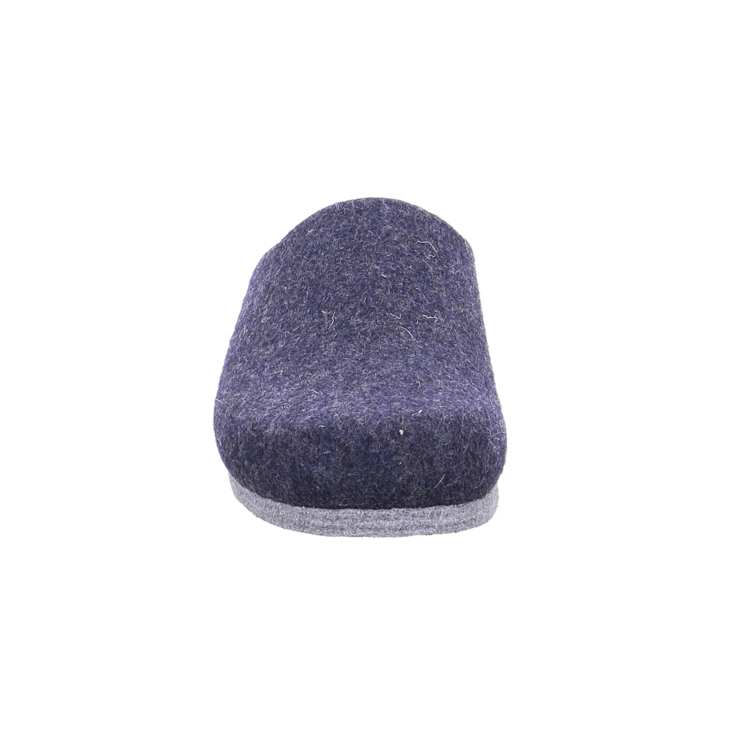 BIOLife Deck und Laufsohle in Gris Hausschuh Blau Textil BIOLife Deck und Laufsohle in Gris Hausschuh Blau Textil