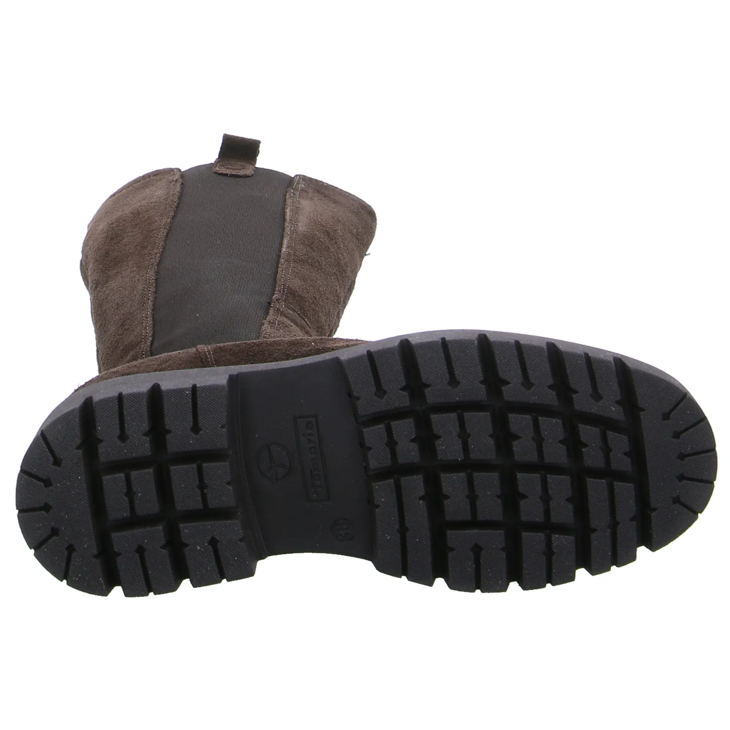 TAMARIS Stiefel Braun Leder TAMARIS Stiefel Braun Leder