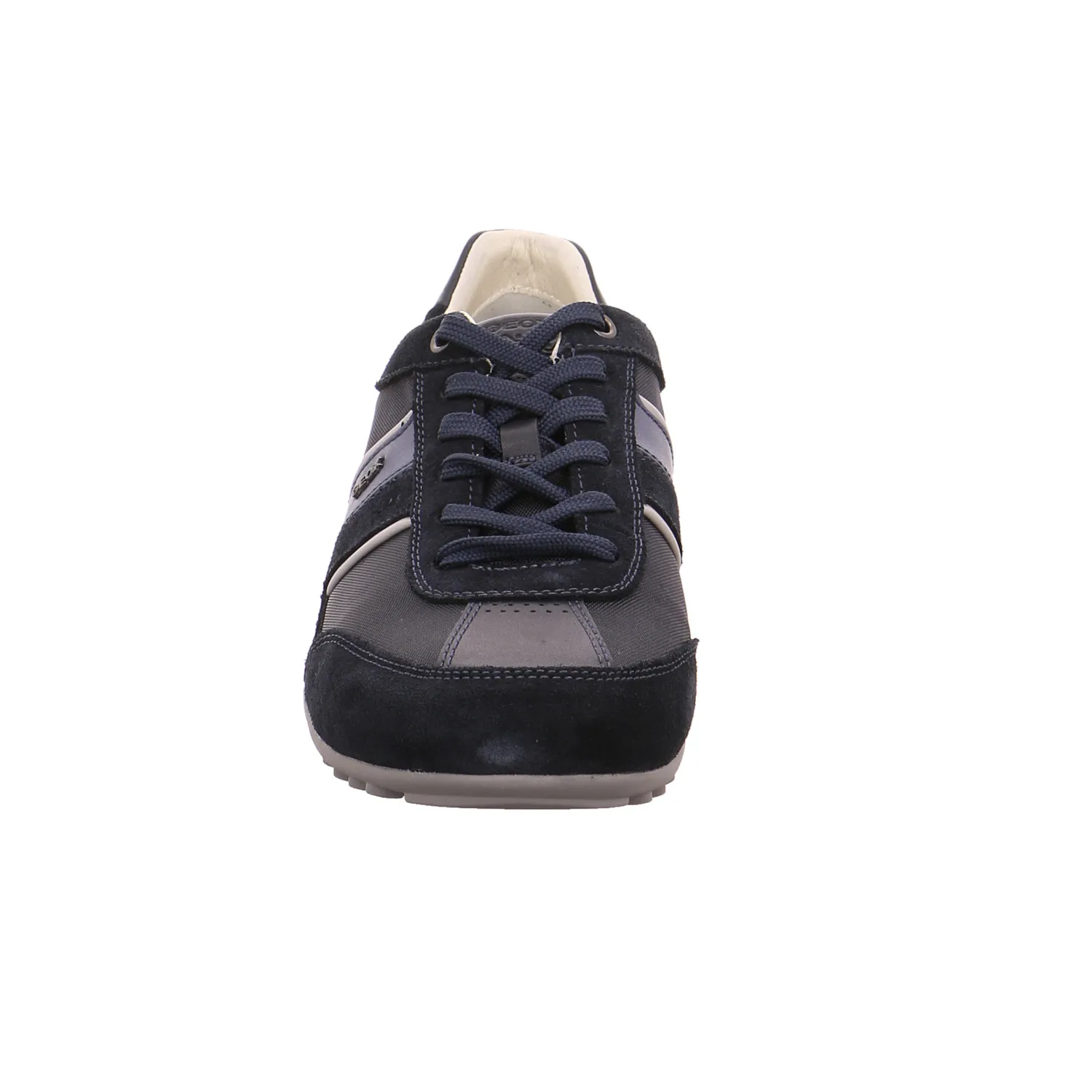 GEOX Halbschuhe Sneaker Blau Leder GEOX Halbschuhe Sneaker Blau Leder