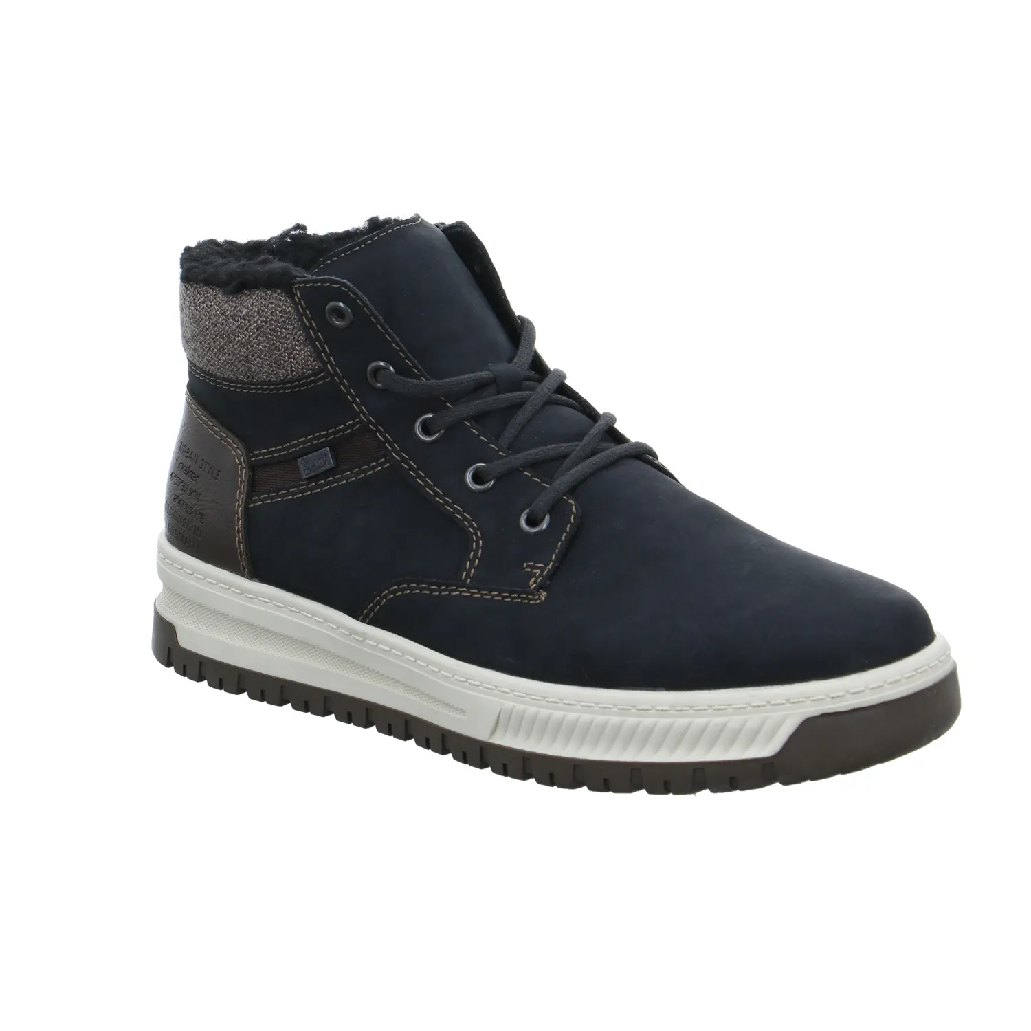 RIEKER Winter-Boots Schwarz Lederimitat RIEKER Winter-Boots Schwarz Lederimitat