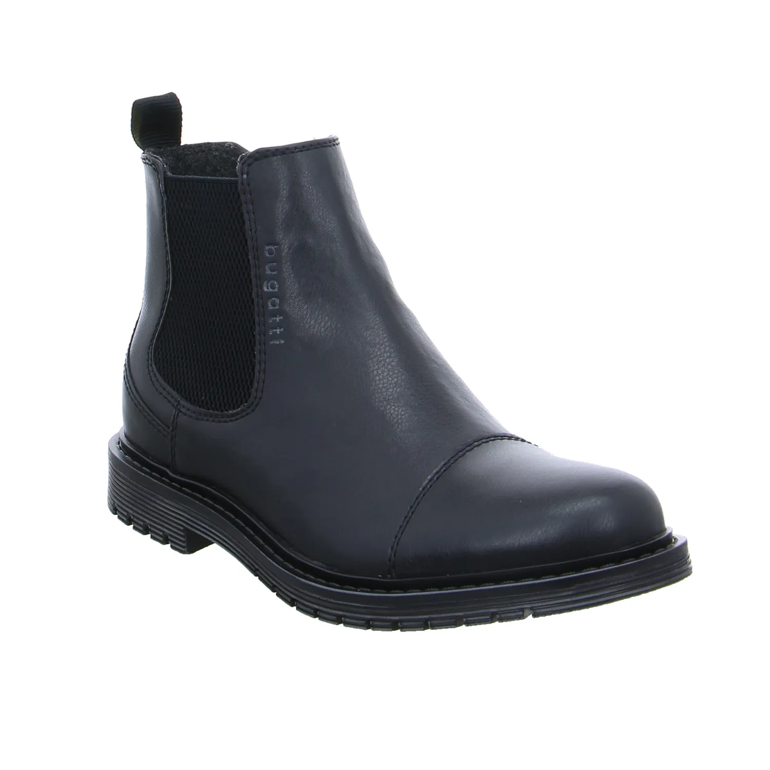 BUGATTI SHOES Western Schwarz Lederimitat 