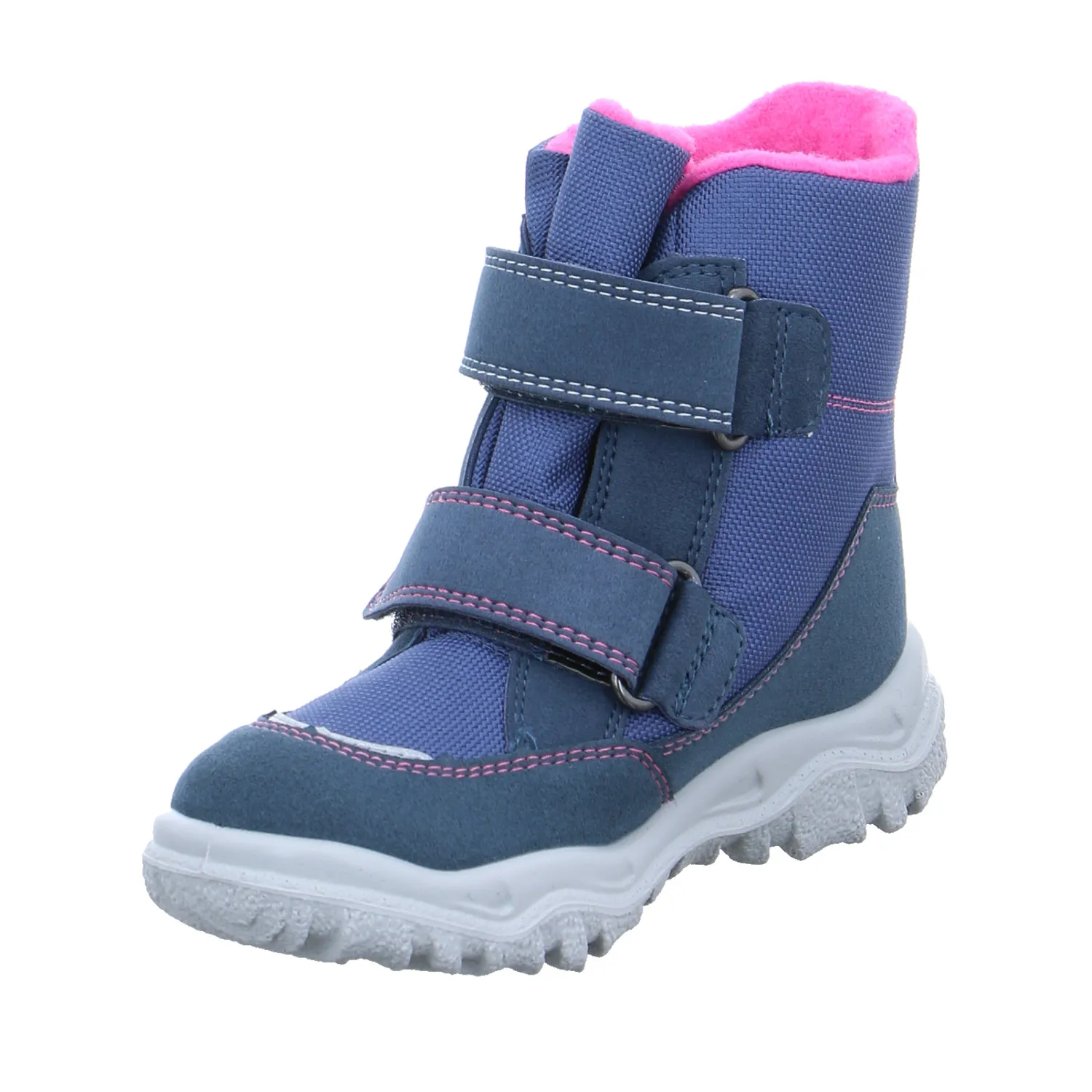 SUPERFIT Winterstiefel Mädchen Kleinkinder-Snowboot  Membran Blau Textil 