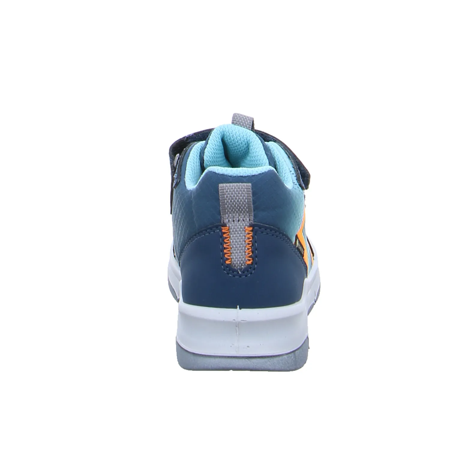 SUPERFIT Sneaker high Kleinkinder-Halbschuh Klett Blau Textil 