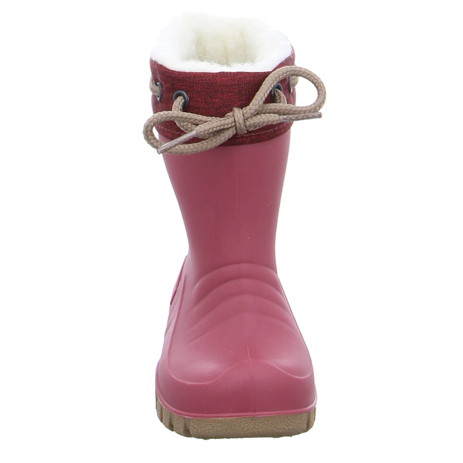 SPIRALE Kinder-Gummistiefel Warmfutter Bordeau Synthetik SPIRALE Kinder-Gummistiefel Warmfutter Bordeau Synthetik