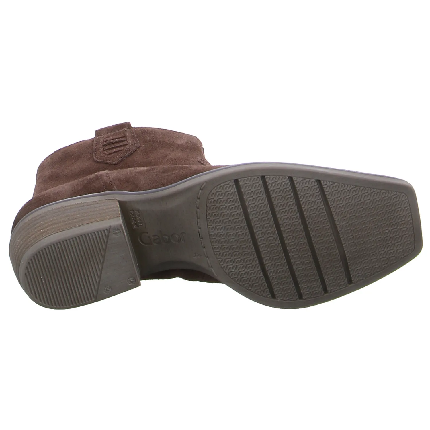 GABOR Stiefelette Braun Leder 