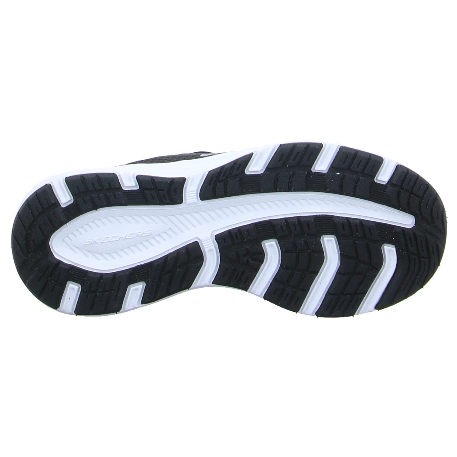 SKECHERS Sneaker Jungen-Halbschuh Binder Schwarz Textil 