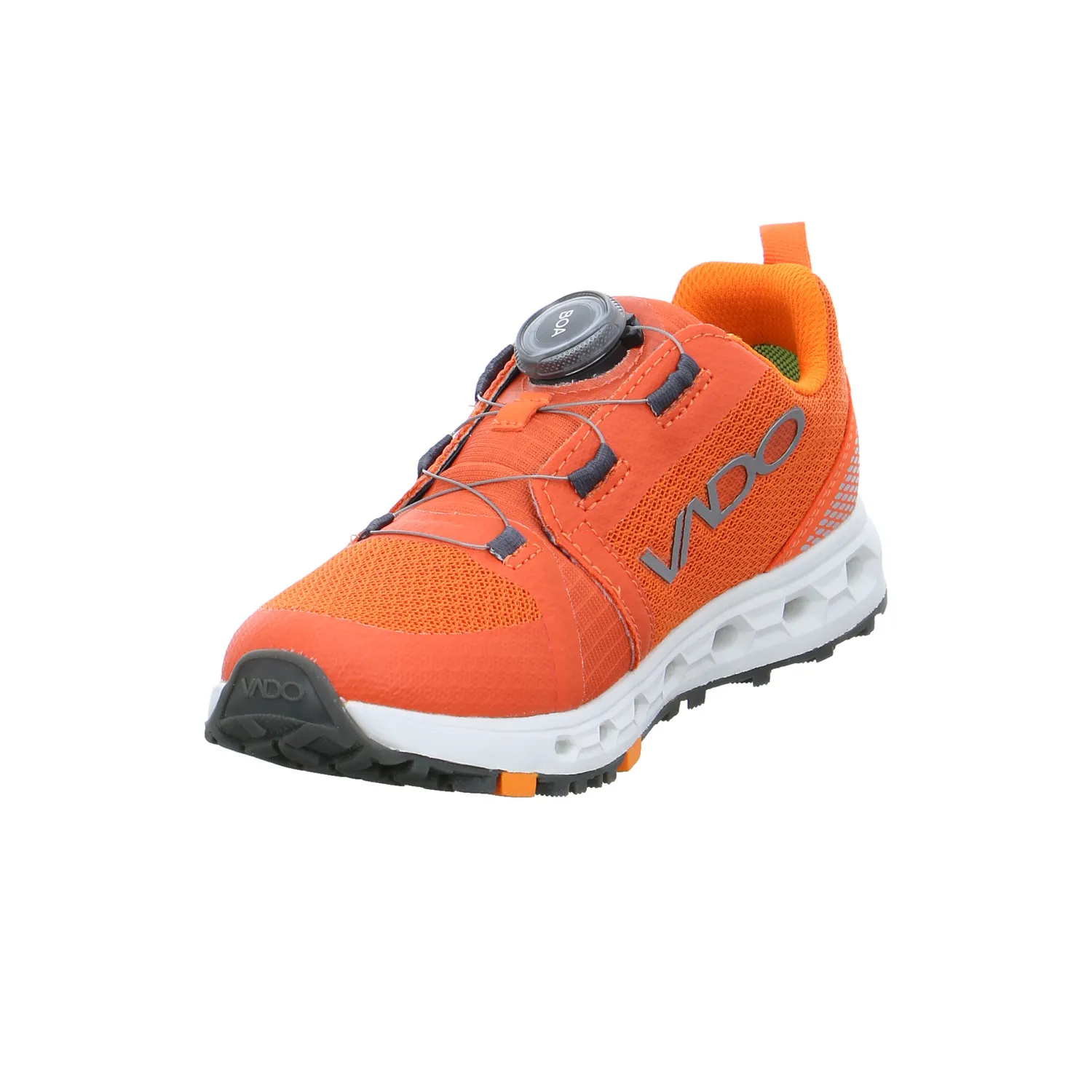 VADO Sneaker Outdoor Jungen-Halbschuh Binder Orange Textil VADO Sneaker Outdoor Jungen-Halbschuh Binder Orange Textil