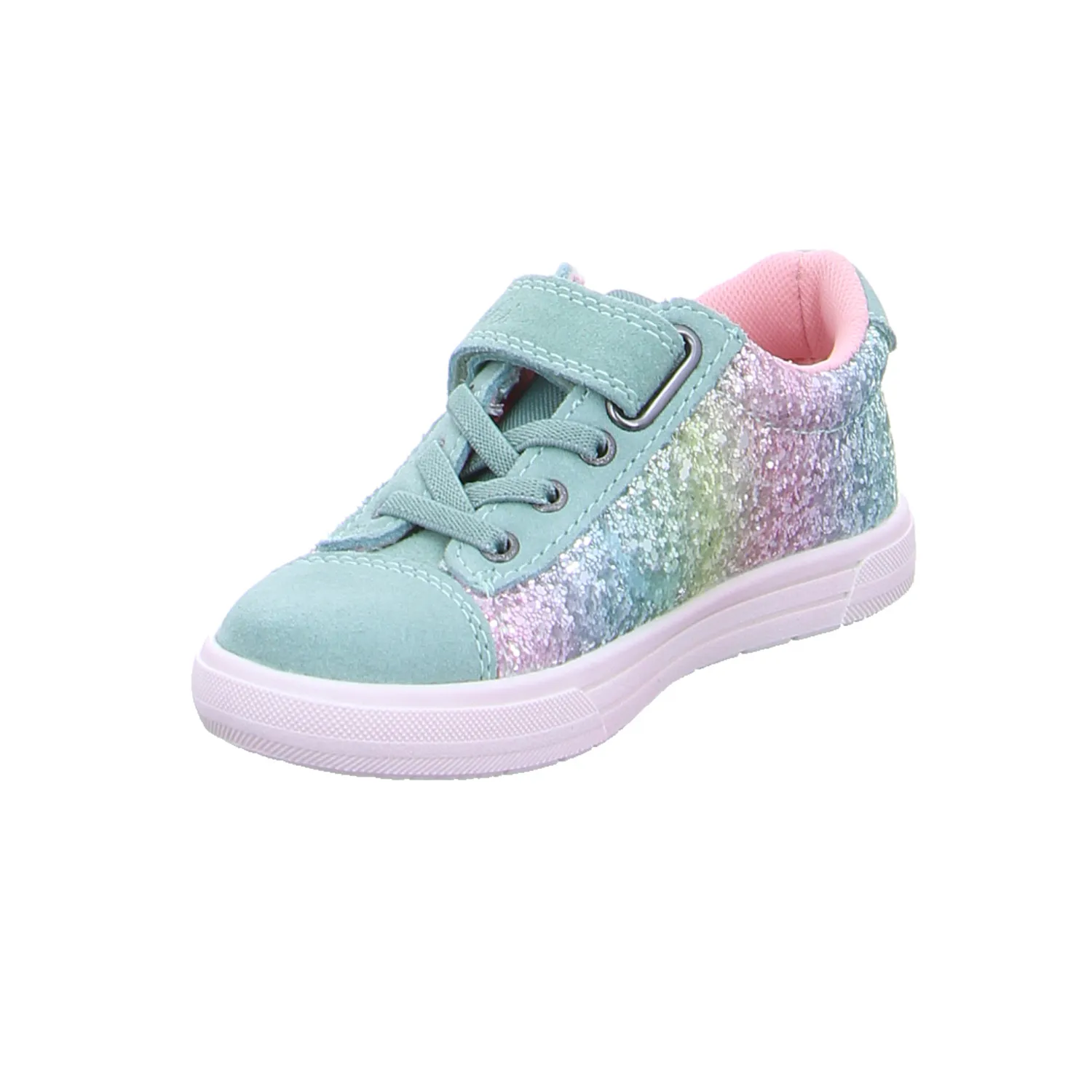LURCHI Mädchensneaker Kleinkinder-Halbschuh Klett Pastelgrün Leder LURCHI Mädchensneaker Kleinkinder-Halbschuh Klett Pastelgrün Leder