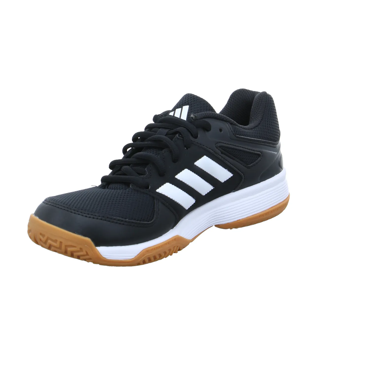 ADIDAS Indoor Freizeitschuh Schwarz Lederimitat ADIDAS Indoor Freizeitschuh Schwarz Lederimitat