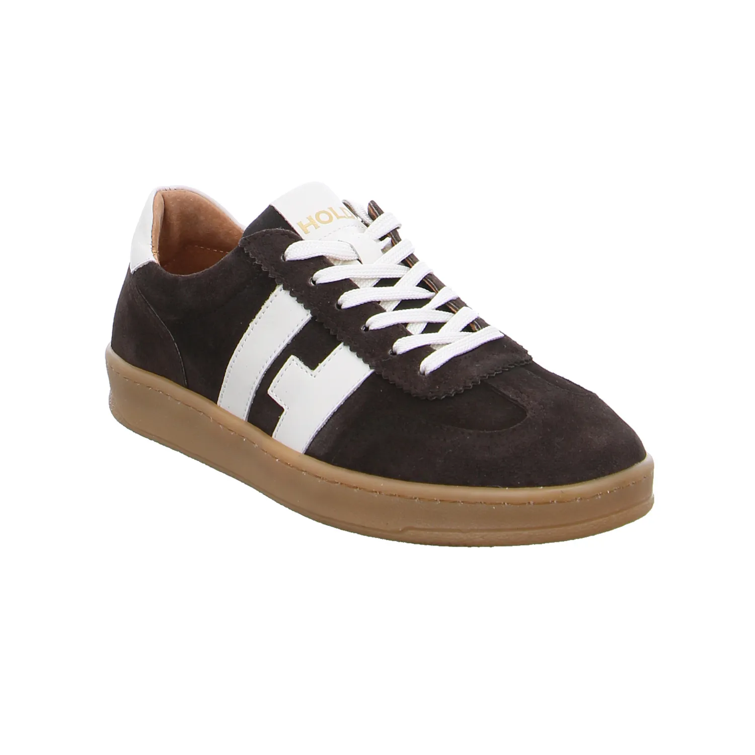 HOLD Halbschuhe Sneaker Braun Leder 