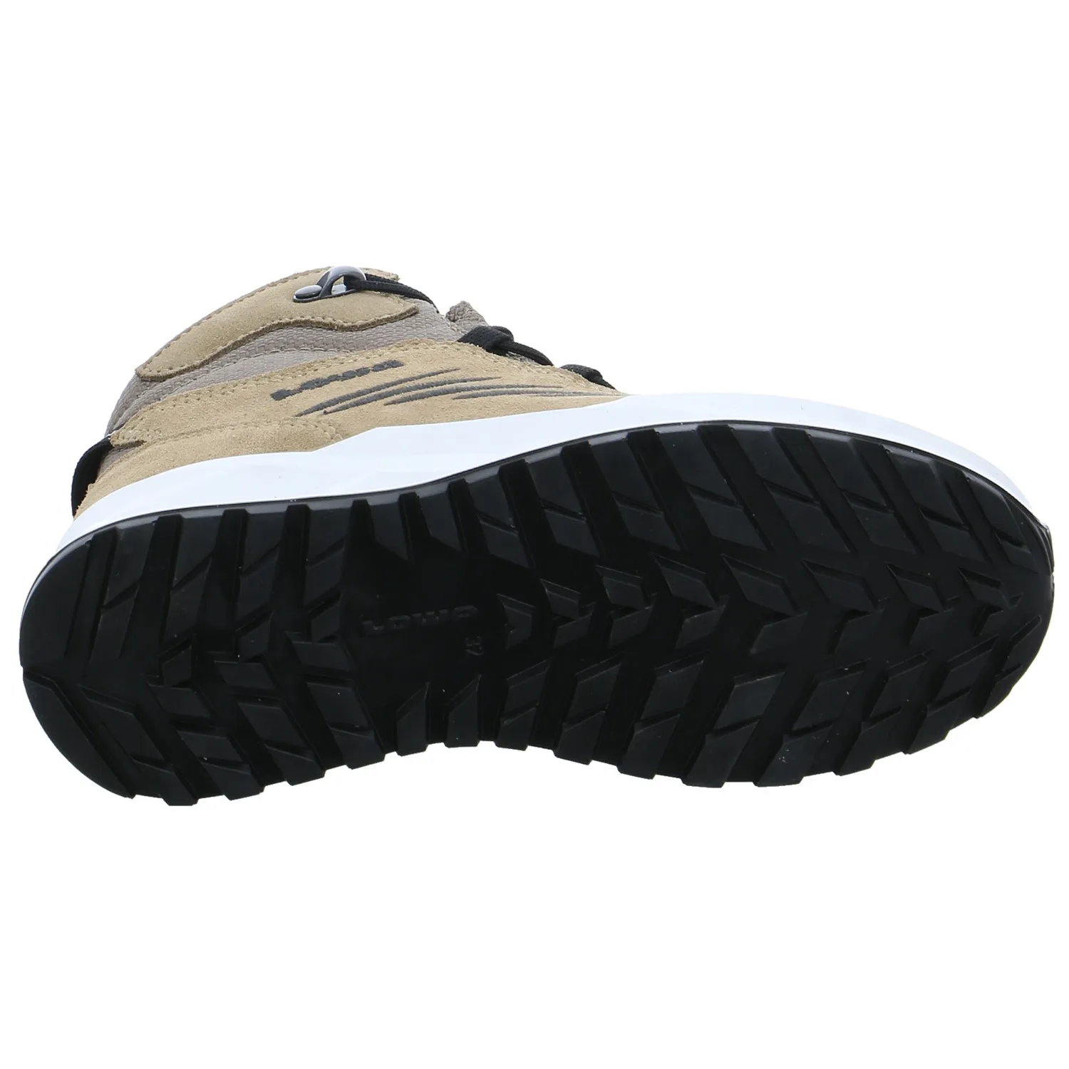 LOWA Winter-Sneaker high Jungen-Winter-Bottine Beige Textil LOWA Winter-Sneaker high Jungen-Winter-Bottine Beige Textil