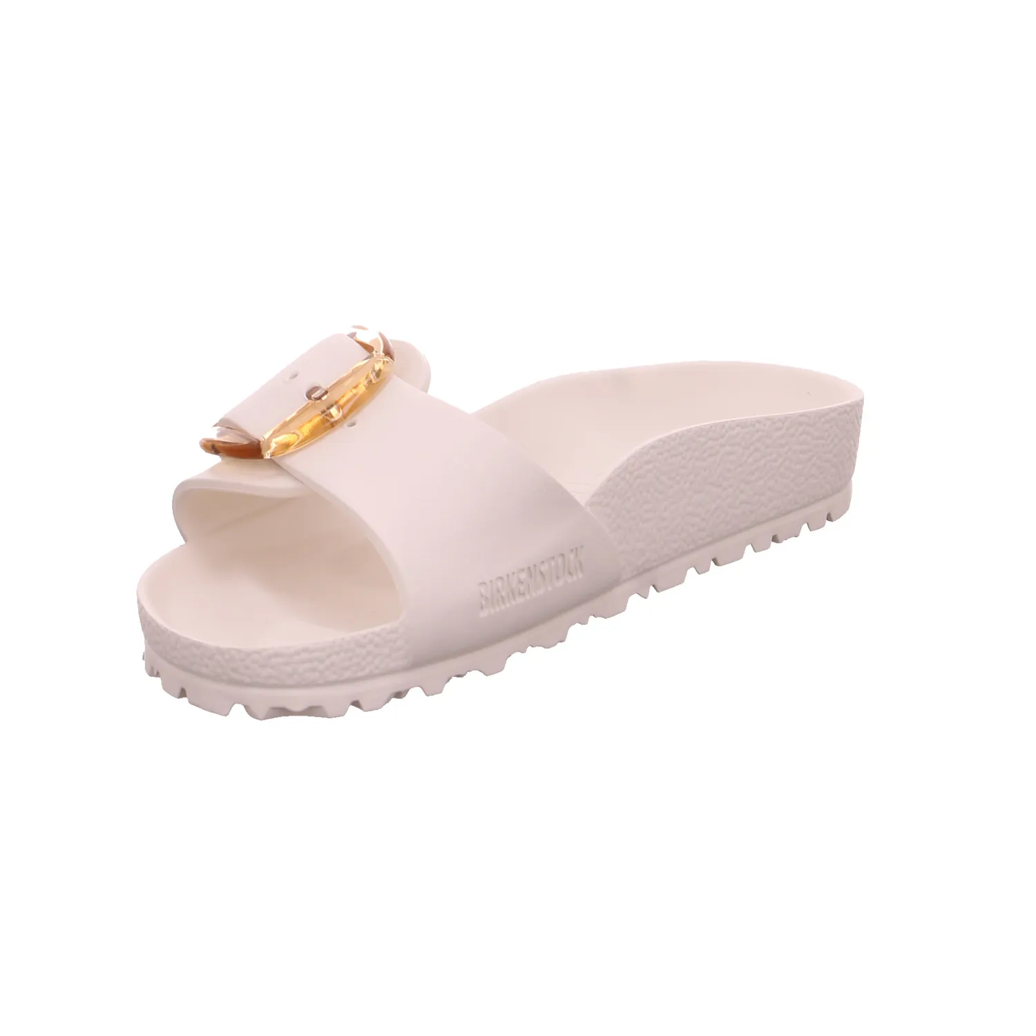 BIRKENSTOCK Badeschuh Offwhite Lederimitat 