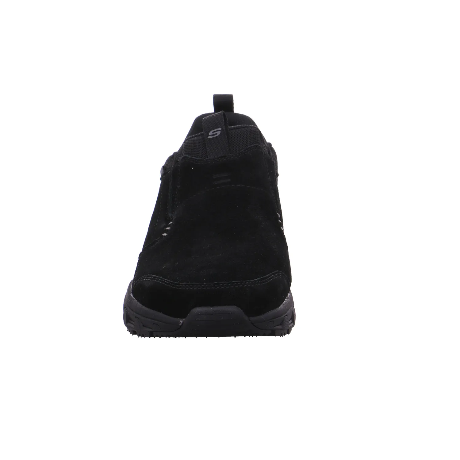 SKECHERS Halbschuh-Schlüpfer Schwarz Leder SKECHERS Halbschuh-Schlüpfer Schwarz Leder