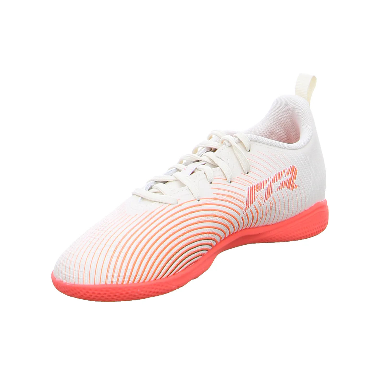 PUMA FUTURE 9 PLAY IT Jr Kinder Indoor Weiss Lederimitat PUMA FUTURE 9 PLAY IT Jr Kinder Indoor Weiss Lederimitat