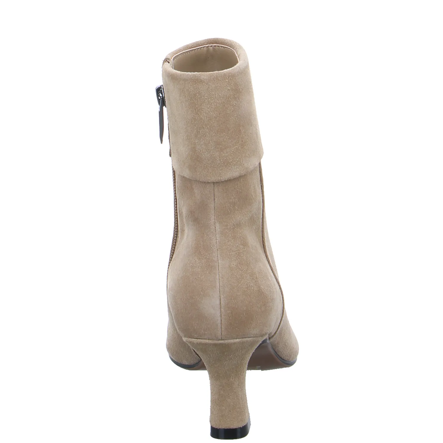 REGARDE LE CIEL Stiefelette Beige Leder 