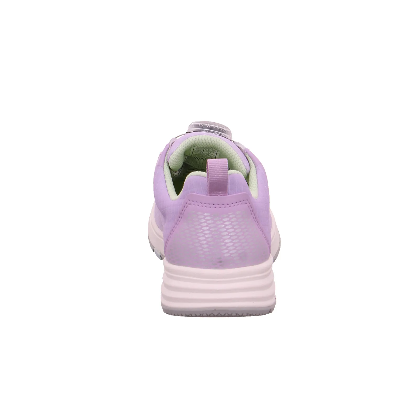 VADO Sneaker Outdoor Mädchen-Halbschuh Klett Flieder Textil 