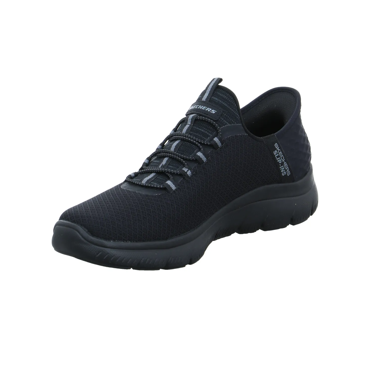 SKECHERS Halbschuhe Sneaker Stoff Schwarz Synthetik SKECHERS Halbschuhe Sneaker Stoff Schwarz Synthetik